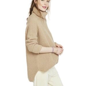 Hatch Tan Turtleneck Sweater